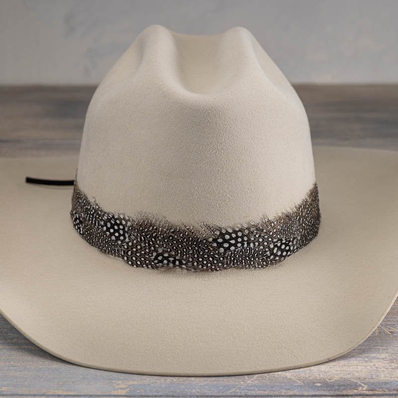 Western Feather Hat Band - Birch