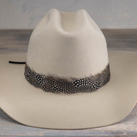 Western Feather Hat Band - Birch