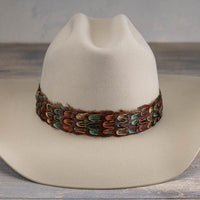 Western Feather Hat Band - Riverbend