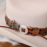 1.25" Slotted Stamped Concho .925