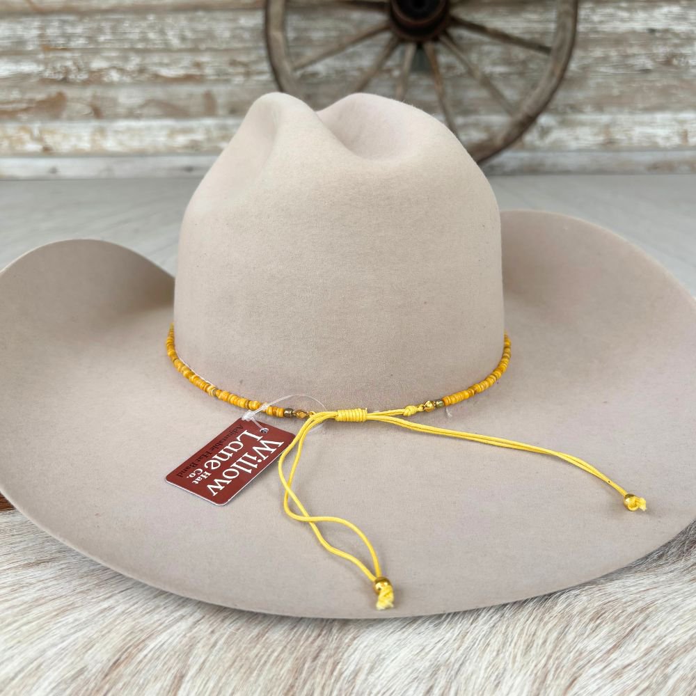 Mustard Shell Hat Band - Goldie