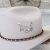The Lonestar Hat Charm Chain