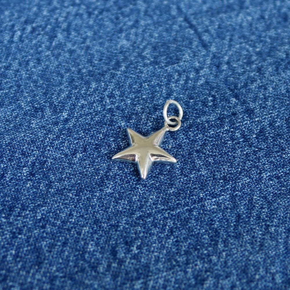 Star Charm Sterling Silver