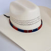 Western Colorful Woven Hat Band - The Blue Desert