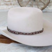 Genuine Horsehair 5 Strand Braided Hat Band - Boone