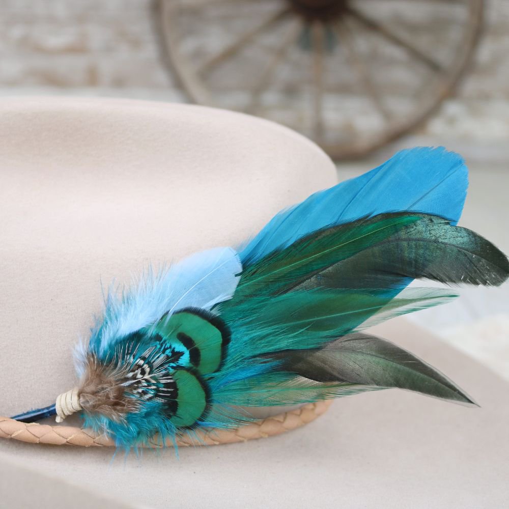 Feather Hat Accent - Billie