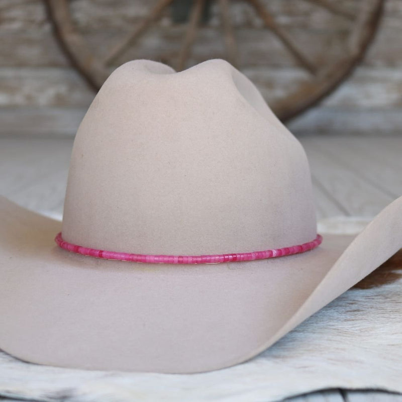 Hot Pink Stone Hat Band – Willow Lane Hat Co display picture 2