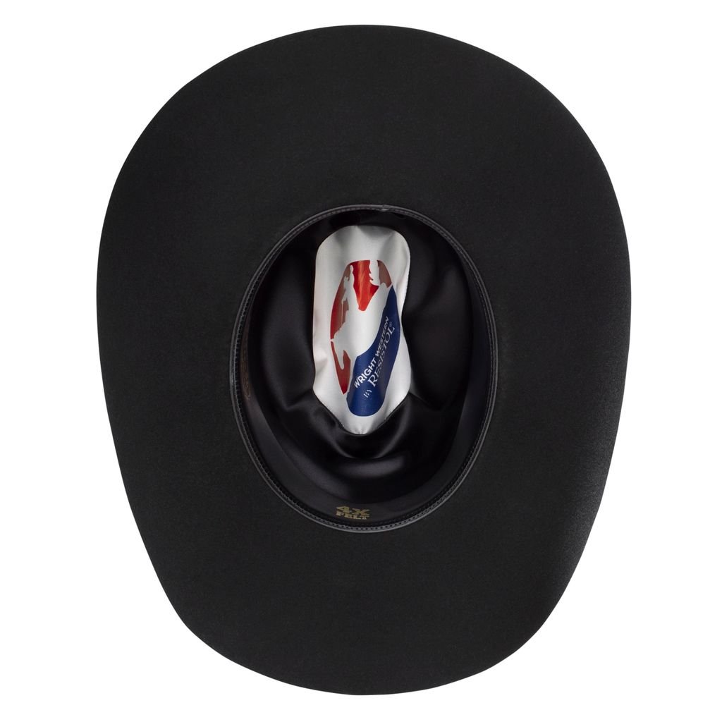 Resistol 4X Statler Black Wool Cowboy Hat – Willow Lane Hat Co.