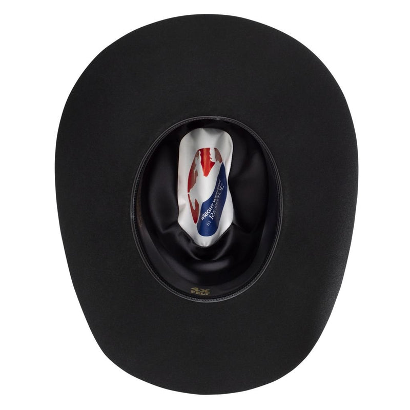 Resistol 4X Statler Black Wool Cowboy Hat