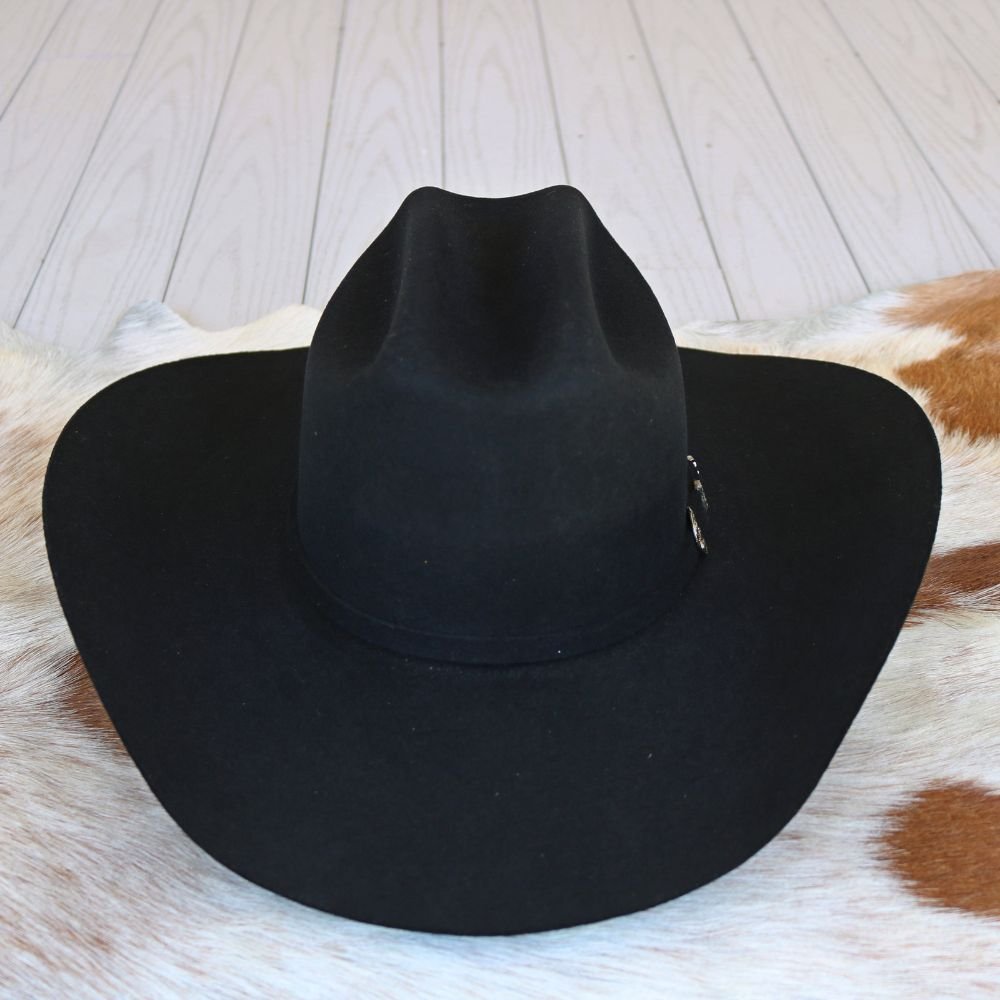 Ariat 2X Black Wool Cowboy Hat - Waco – Willow Lane Hat Co.