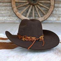 Western Feather Hat Band - Stellar (short)