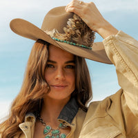 Western Feather Hat Band - Avalon