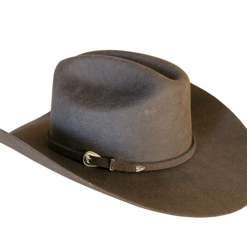 Justin 3X Brown Wool Cowboy Hat - Laredo