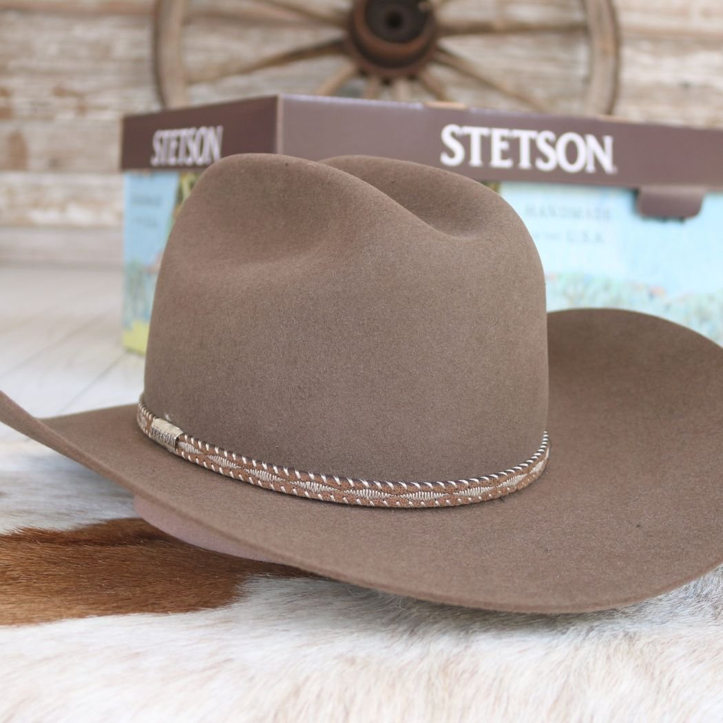 Stetson Acoustic 6X Cowboy Hat - Cattleman Crown