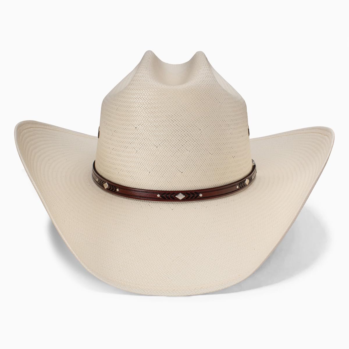RESISTOL Men's Palo Duro 8X Straw Cowboy Hat Natural 7 3/8