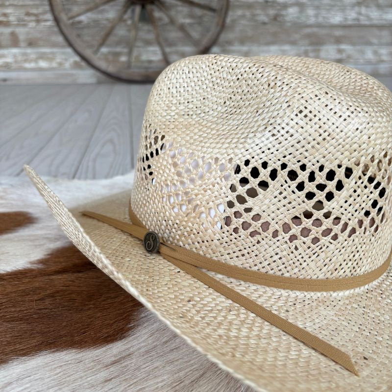 Serratelli Sisal Straw Cowboy Hat – Wheat