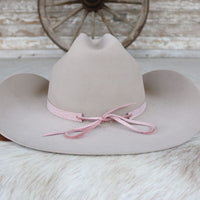 Pink & Purple Leather Hat Band Variety Pack – 4 Pack