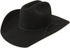 Resistol Crossroads Jr. Boys Black Felt Cowboy Hat