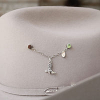 Boot Charm Sterling Silver