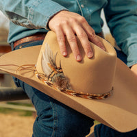 Brown Jasper Stone Hat Band