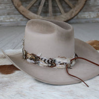 Western Feather Hat Band - Avalon