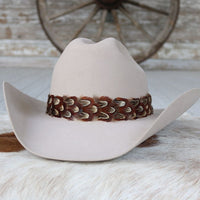 Western Feather Hat Band - Oakley