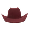 Resistol CJ Thunder Hill 3X Burgundy Cowboy Hat