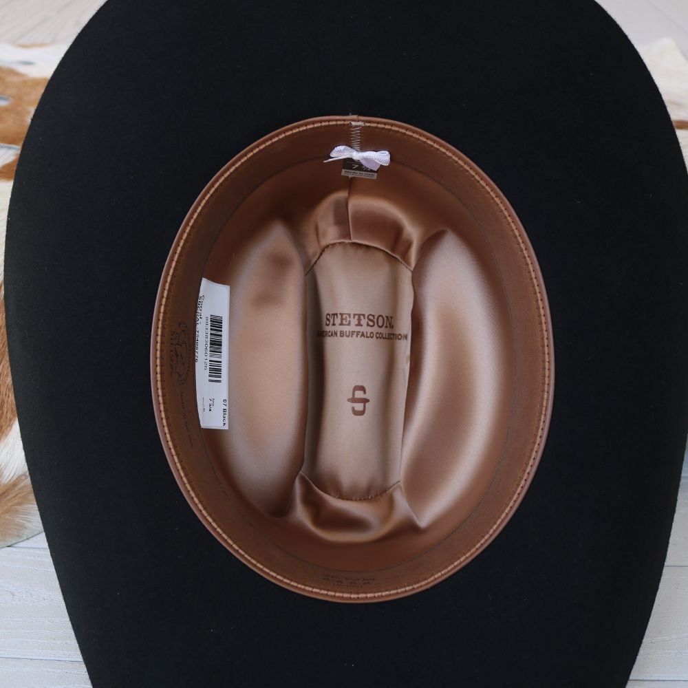 Stetson 4X Black Wool Cowboy Hat - Corral – Willow Lane Hat Co.