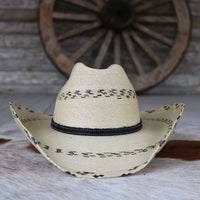 Atwood Baby Boy's Black Palm Leaf Hat