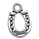 Horseshoe Charm Sterling Silver