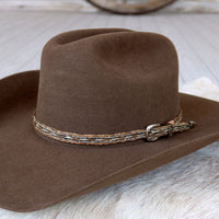 Horsehair 5 Strand Braided Buckle Hat Band - Highline
