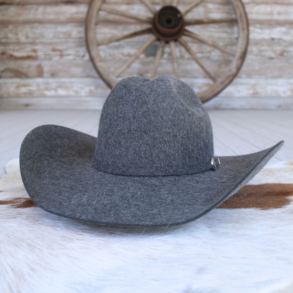 Resistol Midnight Mix 6X Grey Cowboy Hat