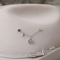 Sheriff Star Charm Sterling Silver