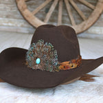 Western Feather Hat Band - Stellar (short)