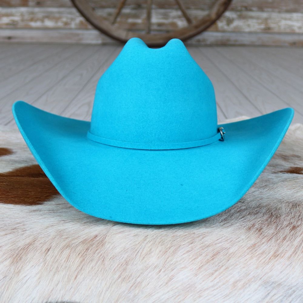 Serratelli Turquoise Wool Cowboy Hat