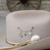 Sheriff Star Charm Sterling Silver