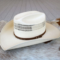 Resistol Vented Straw Cowboy Hat - Travis