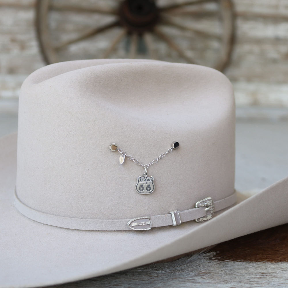 Route 66 Charm Sterling Silver