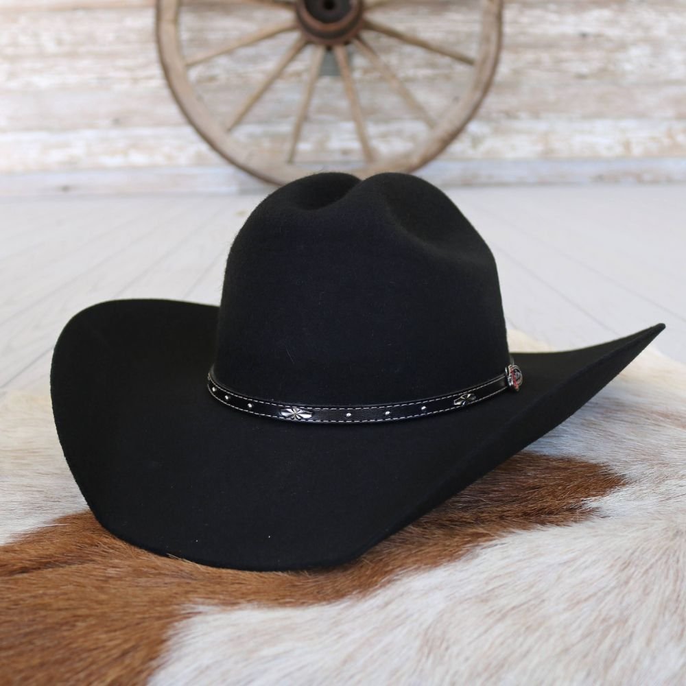 Justin Kids Felt Hat - Black Hills Jr. – Willow Lane Hat Co.