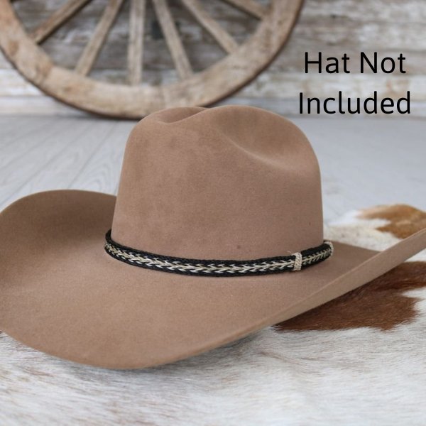 Genuine Horsehair 5 Strand Braided Hat Band - Stedfast