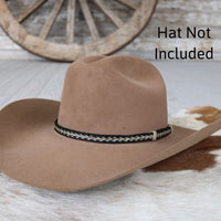 Genuine Horsehair 5 Strand Braided Hat Band - Stedfast