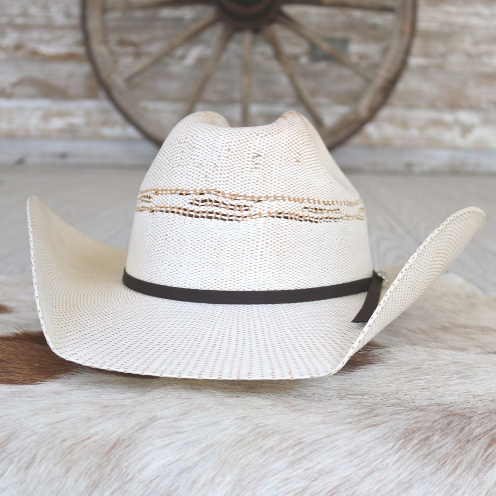 Twister Bangora Straw Cowboy Hat – Tan