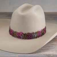Western Feather Hat Band - Fancy