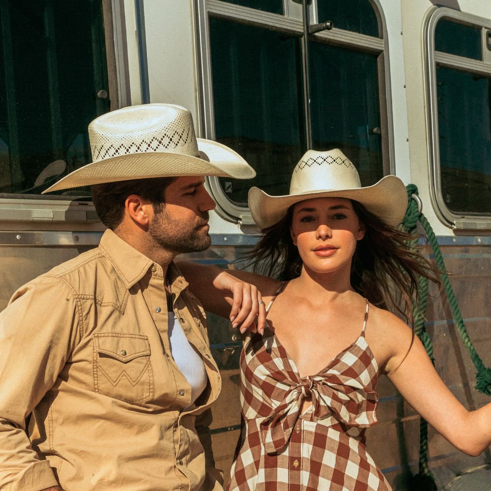 Ariat 30X Shantung Straw Cowboy Hat