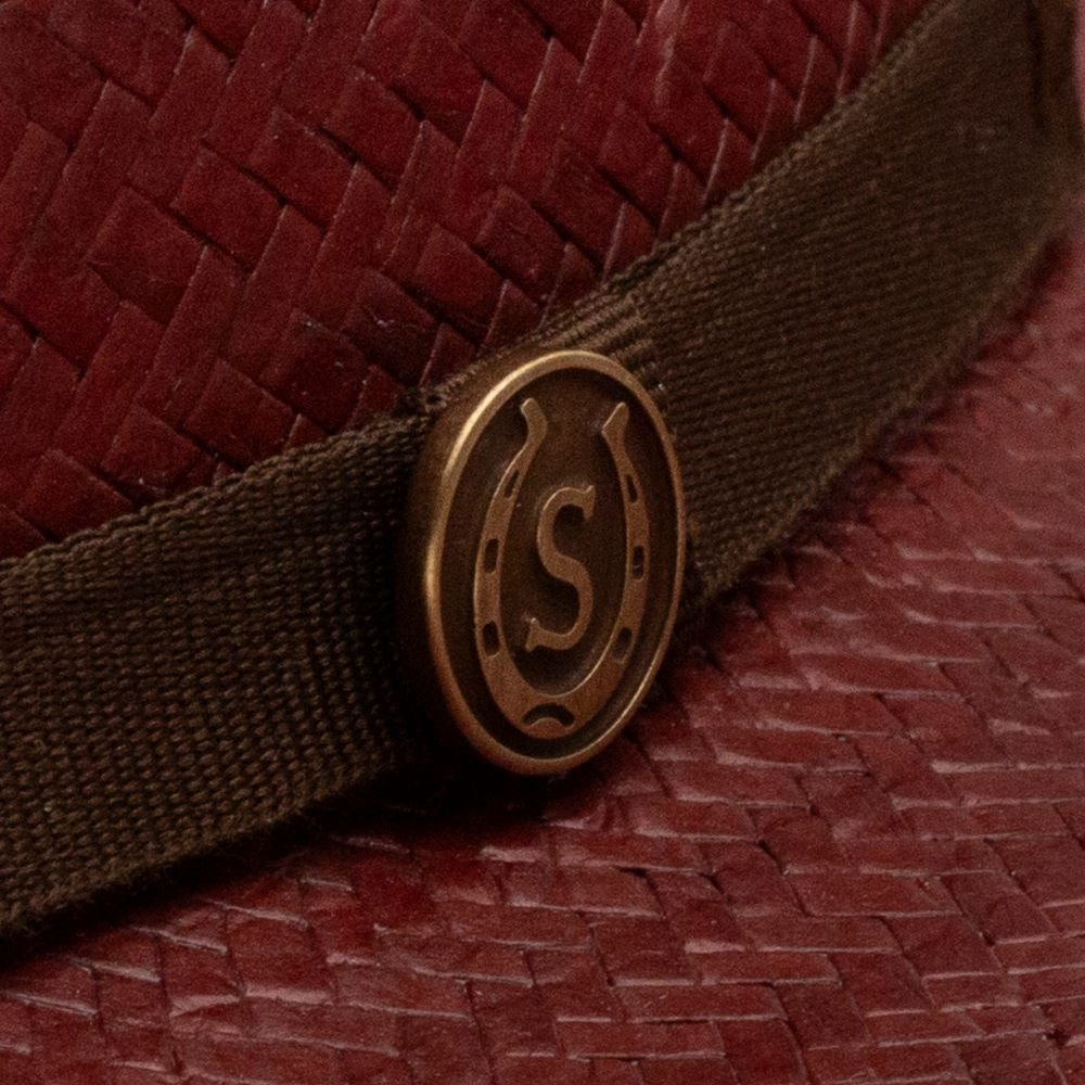 Stetson Redwood Straw Fedora Hat