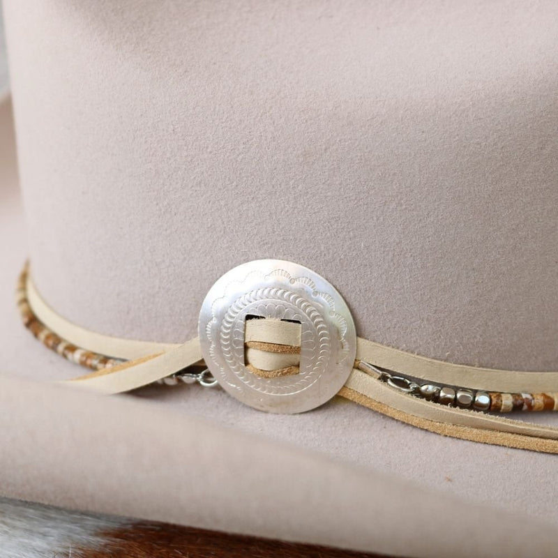 1.5" Slotted Stamped Concho .925