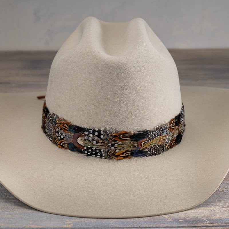 Western Feather Hat Band - Falcon
