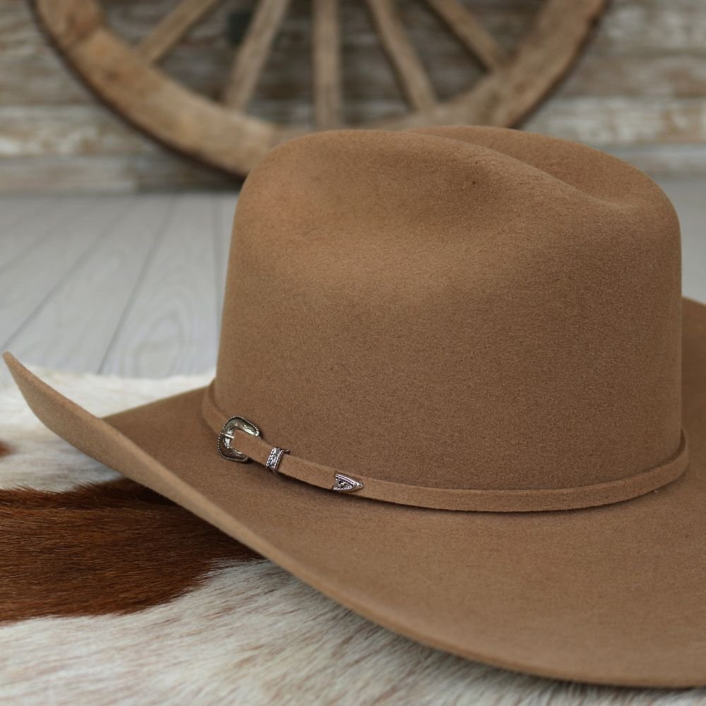 Serratelli Pecan Wool Cowboy Hat