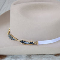 Agate Geode Slice Hat Band – Reece