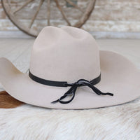Black Leather Hat Band Variety Pack – 4 Pack